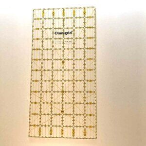 Rectangular Quilting Ruler - 6" x 12"
